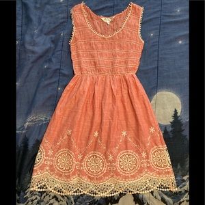 M.S.S.P. Dusty Pink Cotton Sundress